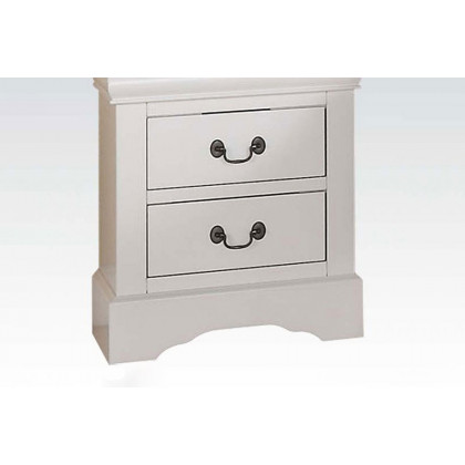ACME Louis Philipe III Nightstand - White
