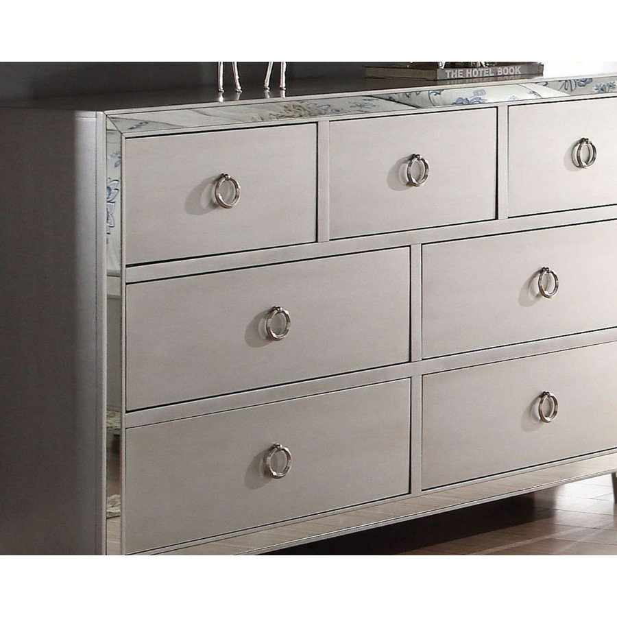 ACME - Voeville II Dresser in Platinum