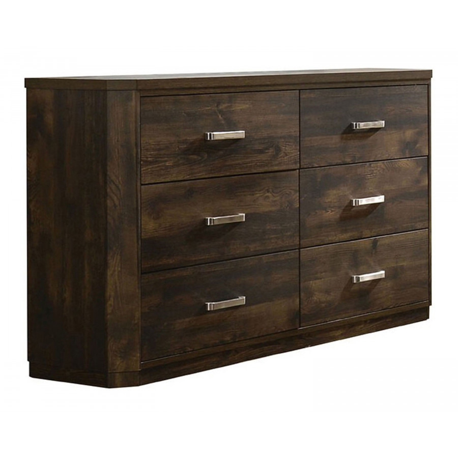 ACME - Elettra Dresser in Rustic Walnut