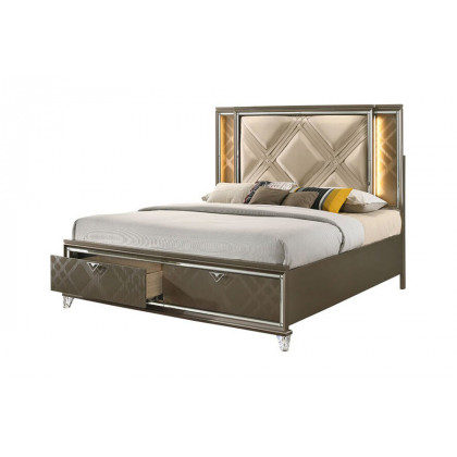 ACME Skylar Storage Bed - King Size
