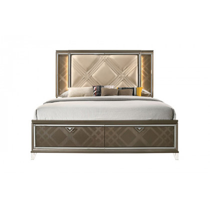 ACME Skylar Storage Bed - King Size