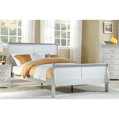 ACME - Louis Philipe Sleigh Bed