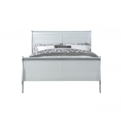 ACME Louis Philippe Full Bed - Platinum