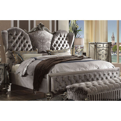 ACME - Versailles Upholstered Panel Bed