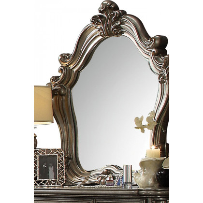 ACME Versailles Mirror - Antique Platinum Silver