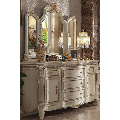 ACME Picardy Dresser - Antique Pearl