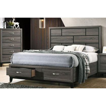 ACME Valdemar Storage Bed - Queen Size