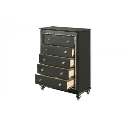 ACME Kaitlyn Chest - Metallic Gray