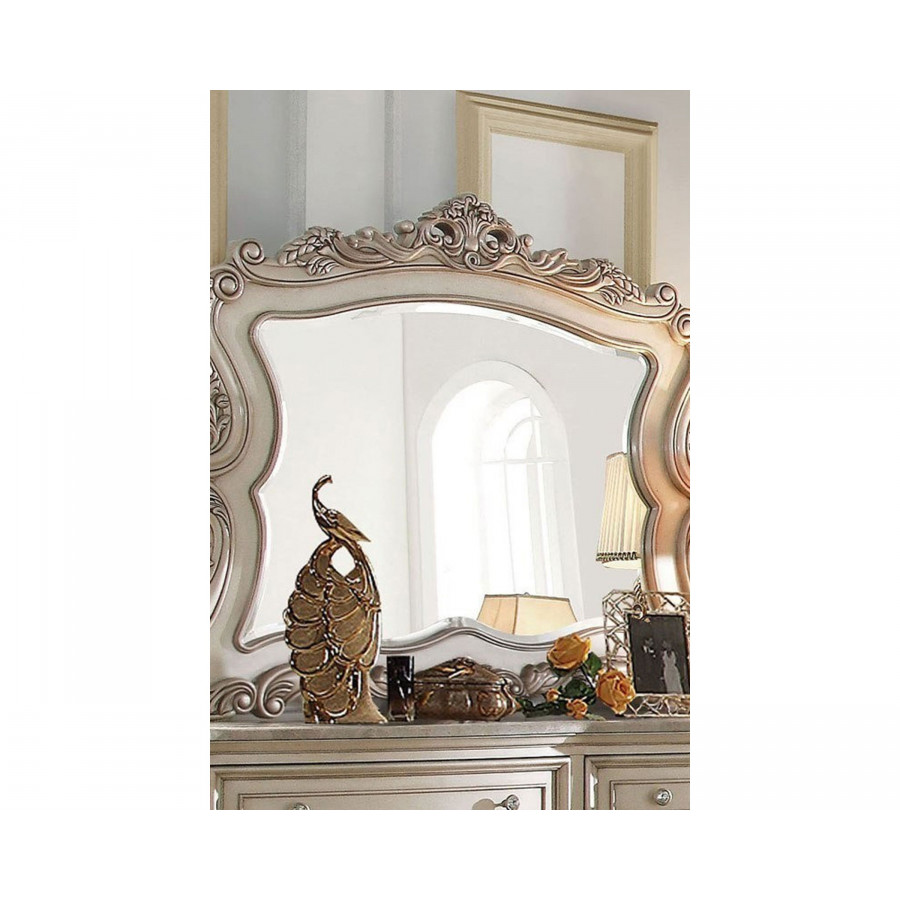 ACME - Gorsedd Mirror in Golden Ivory