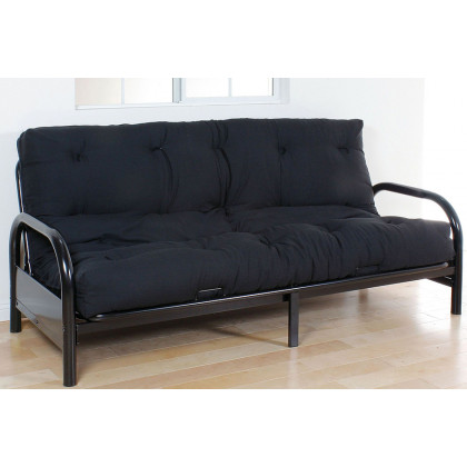 ACME Nabila Full Size Futon Mattress - Black, 6" H
