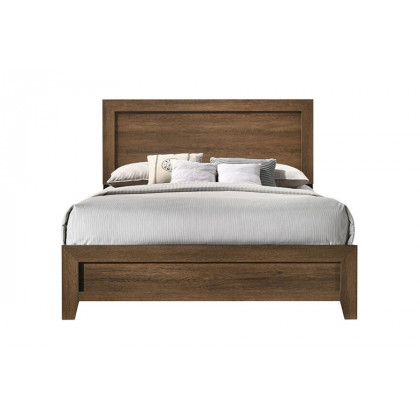 ACME Miquell Panel Bed - Oak, King Size
