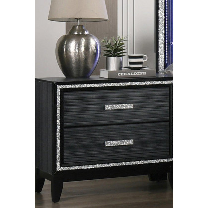 ACME Haiden Nightstand - Weathered Black