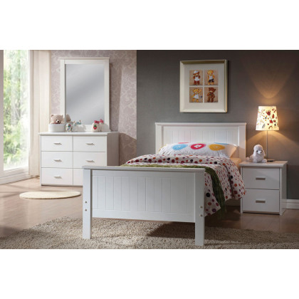 ACME Bungalow Twin Bed - White