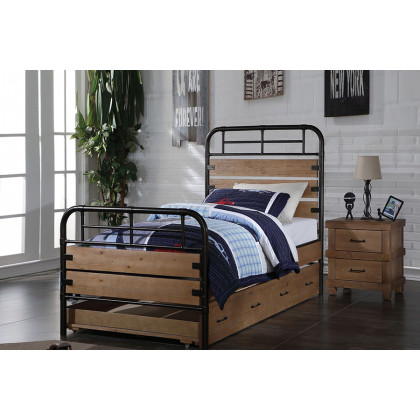 ACME - Adams Nightstand in Antique Oak