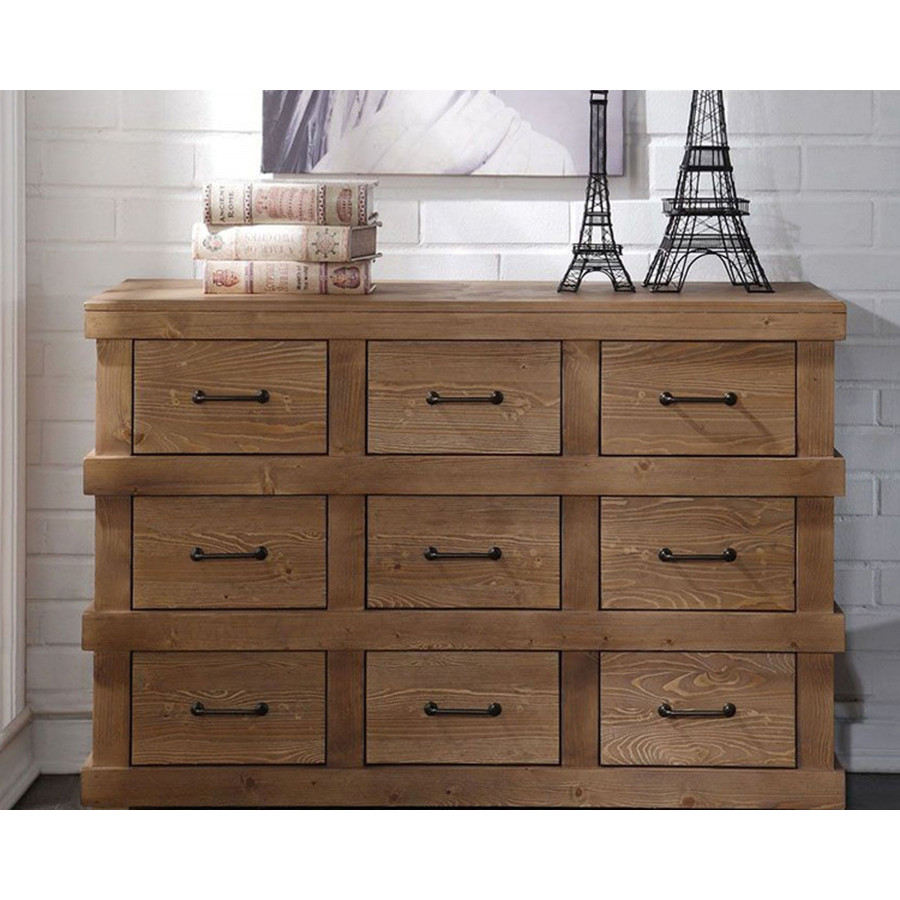 ACME - Adams Dresser in Antique Oak
