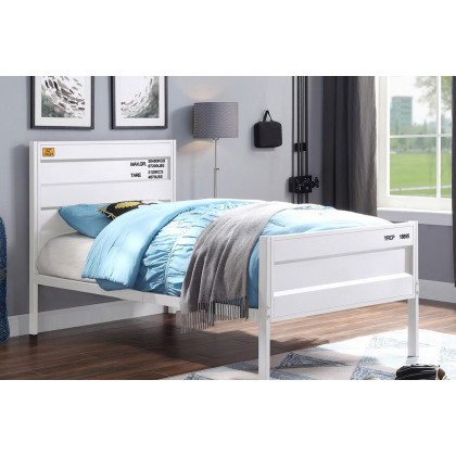 ACME Cargo Youth Panel Bed - White, Full Size