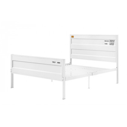 ACME Cargo Youth Panel Bed - White, Full Size