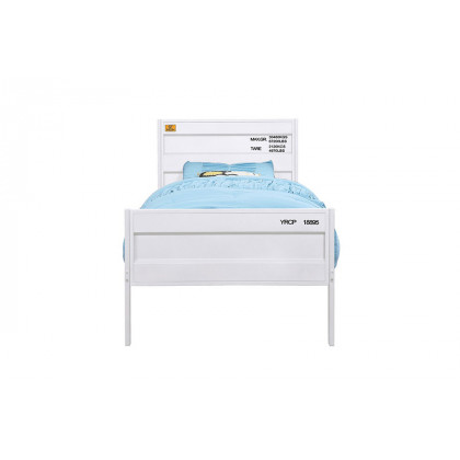 ACME Cargo Youth Panel Bed - White, Full Size