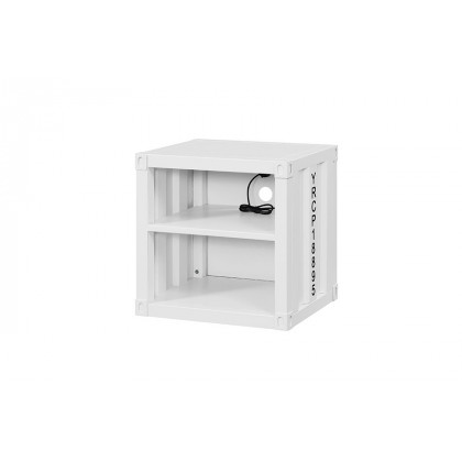 ACME Cargo Youth Panel Bed - White, Full Size