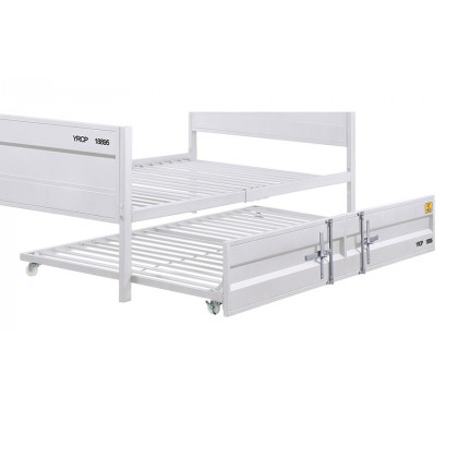 ACME Cargo Youth Panel Bed - White, Full Size