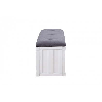 ACME Cargo Youth Storage Bench - White