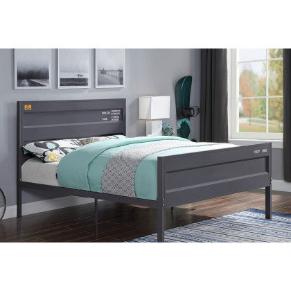 ACME Cargo Youth Panel Bed - Gunmetal, Twin Size