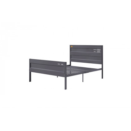 ACME Cargo Youth Panel Bed - Gunmetal, Twin Size
