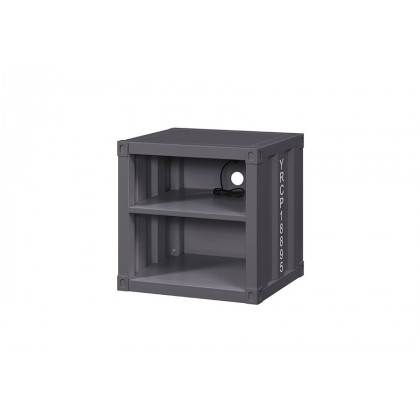 ACME Cargo Youth Panel Bed - Gunmetal, Twin Size