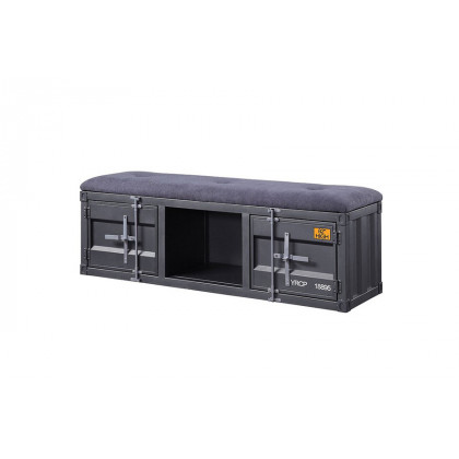 ACME Cargo Youth Panel Bed - Gunmetal, Twin Size