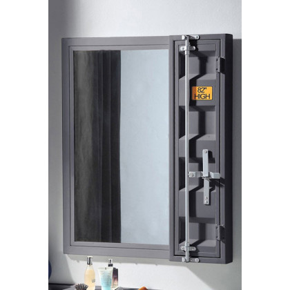 ACME Cargo Youth Vanity Mirror - Gunmetal