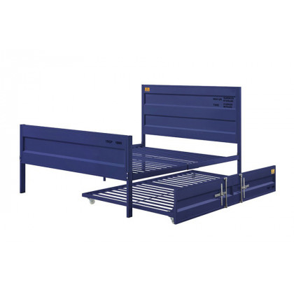 ACME Cargo Youth Panel Bed - Blue, Twin Size