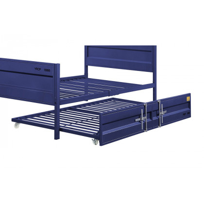 ACME Cargo Youth Panel Bed - Blue, Twin Size