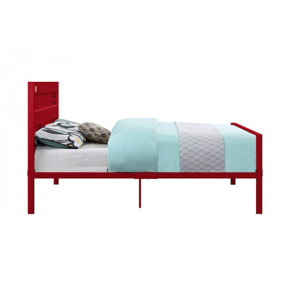 ACME Cargo Youth Panel Bed - Red, Full Size