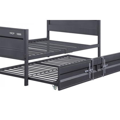 ACME Cargo Youth Panel Bed - Red, Full Size