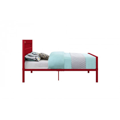 ACME Cargo Youth Panel Bed - Red, Twin Size