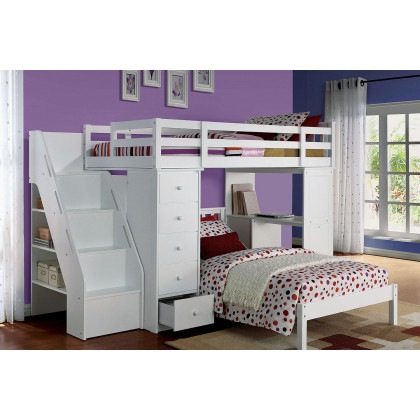 ACME - Freya Twin Bed in White