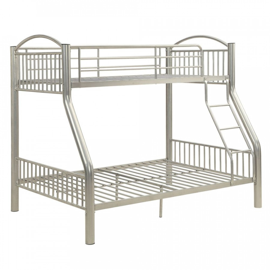 ACME Cayelynn Twin/Full Bunk Bed - Silver