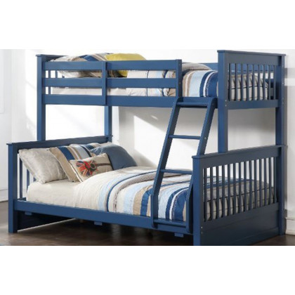ACME - Haley II Twin/Full Bunk Bed with Storage