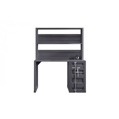 ACME Cargo Youth Desk with Hutch - Gunmetal