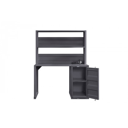 ACME Cargo Youth Desk with Hutch - Gunmetal