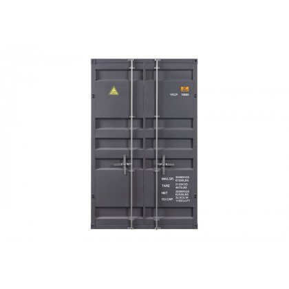 ACME Cargo Youth Double Door Wardrobe - Gunmetal