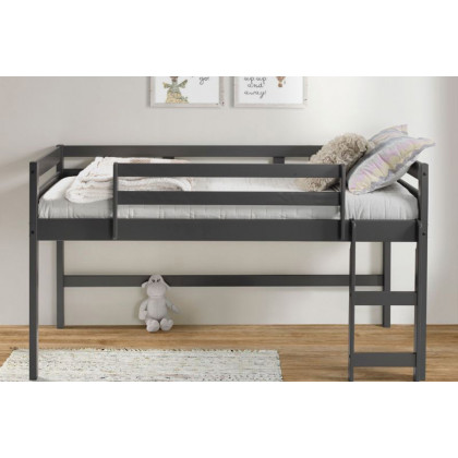 ACME Lara Twin Loft Bed - Gray Finish
