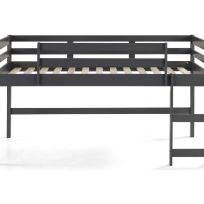 ACME Lara Twin Loft Bed - Gray Finish