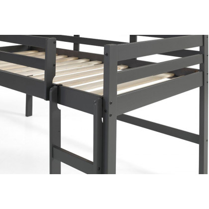 ACME Lara Twin Loft Bed - Gray Finish
