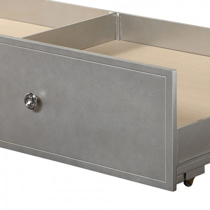 ACME - Varian Trundle (Twin) in Silver