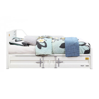 ACME Cargo Youth Daybed with Trundle - White