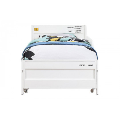 ACME Cargo Youth Daybed with Trundle - White
