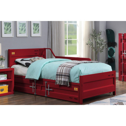 ACME Cargo Youth Daybed with Trundle - Red