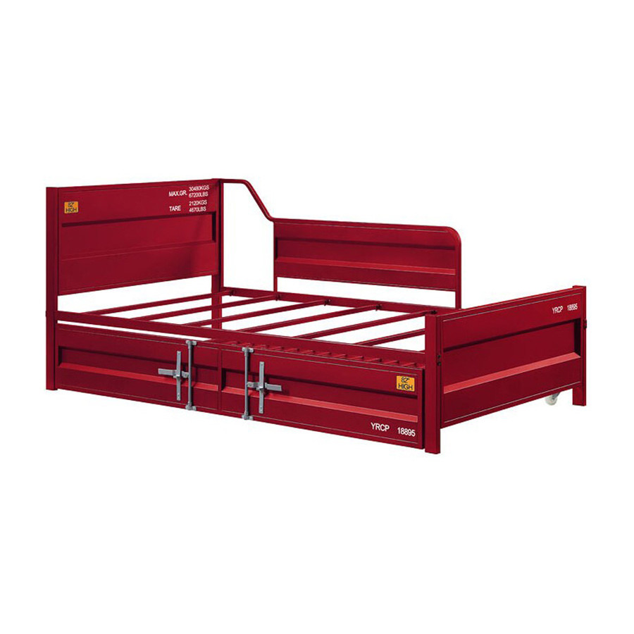 ACME Cargo Youth Daybed with Trundle - Red