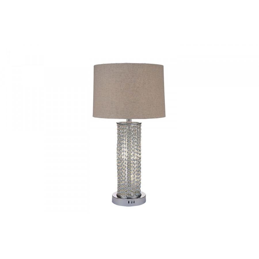 ACME - Britt Table Lamp in Chrome